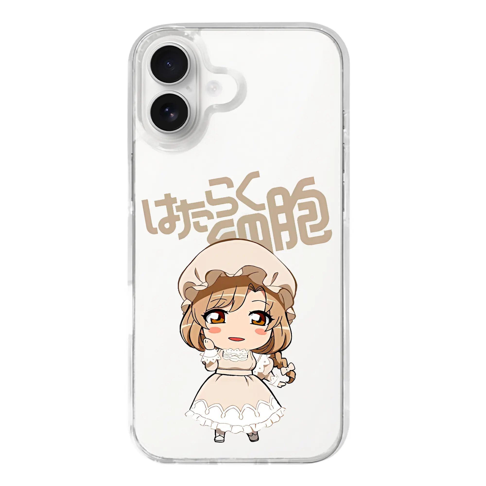 はたらく細胞 グッズ,マクロファージ - iPhone 17シリーズ 透明スマホケース – 薄型・耐衝撃・精密フィット保護カバー